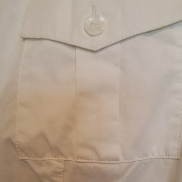 NEW,ELEGANT,Tyler Boe White Wrap Blouse - Picture 11 of 15